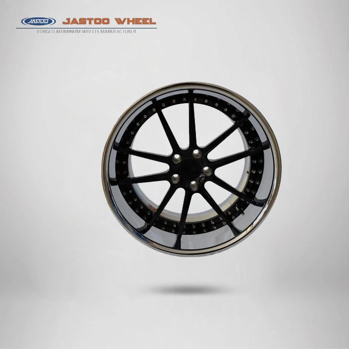 Velg Mobil Tempa Hitam 2 Iris 2 Iris 20 inci