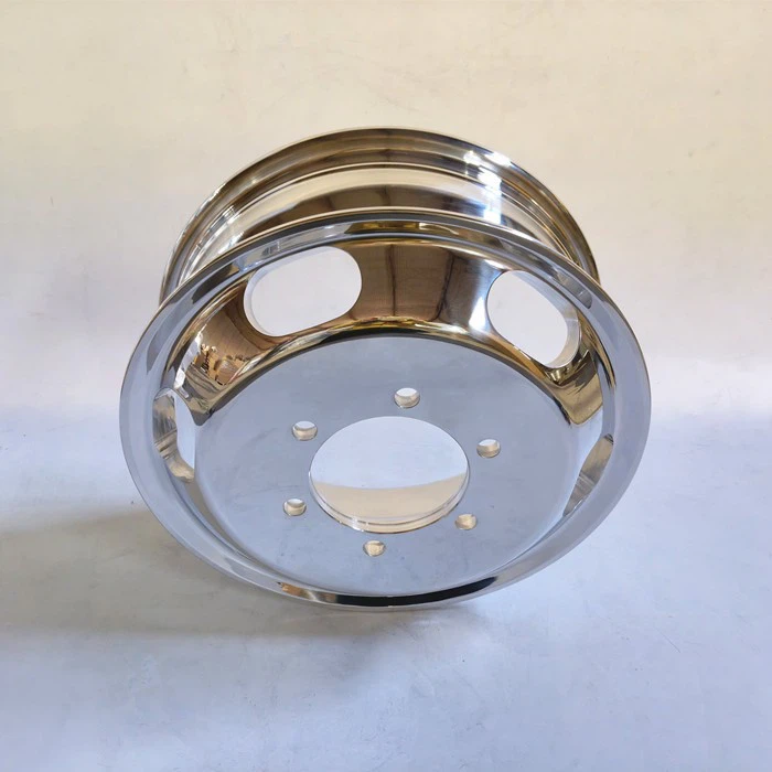 16 Inch Polished Truck Rims With Oval Holes suppliers
