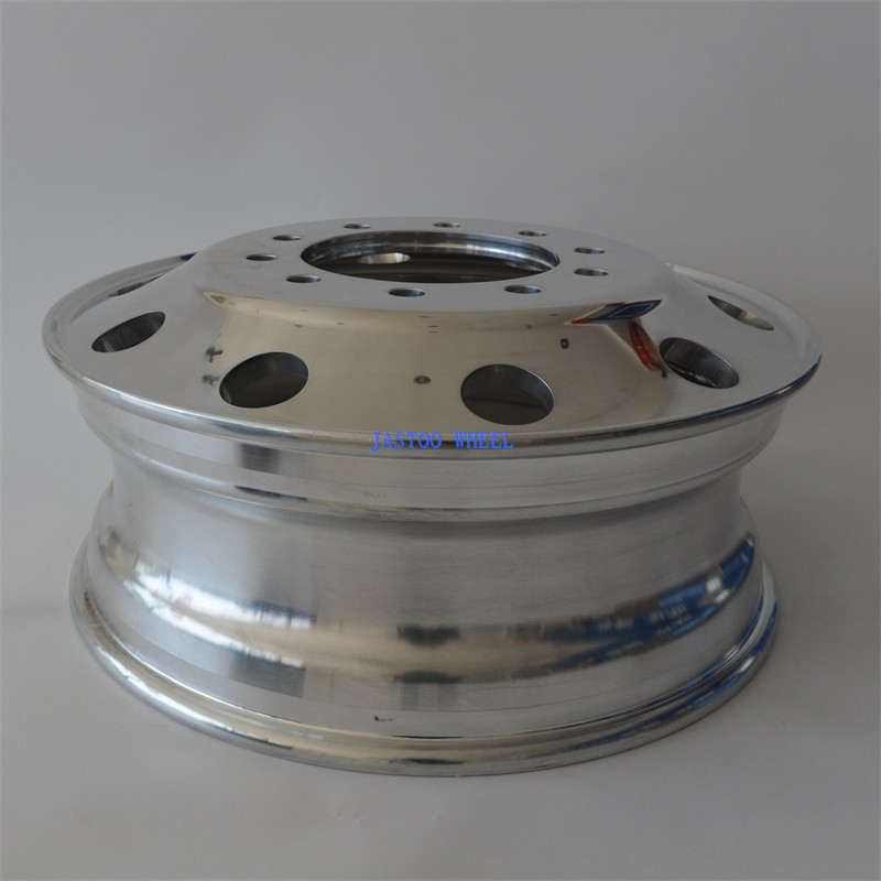 24.5×8.25 Inch Forged Truck Aluminum Wheels With PCD 285.75 mm And 10 Bolt Holes Rims