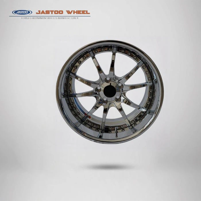 Black Two Piece Forged Wheels untuk Lexus GX550