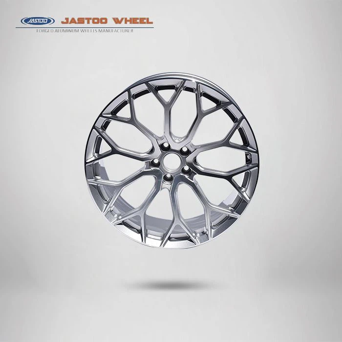 Roda mobil forged wajah perak 21x10 inci