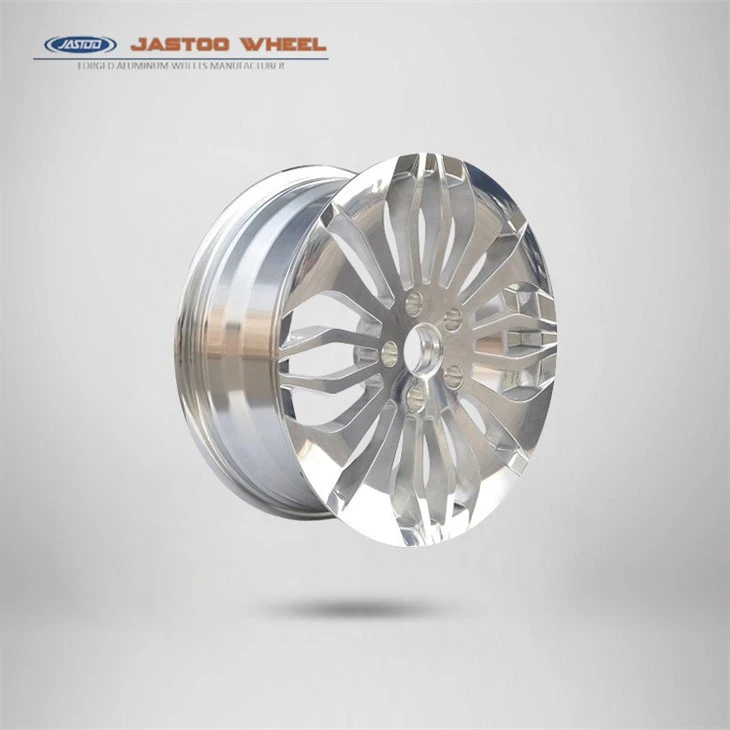 Lukisan perak roda aluminium mobil forged