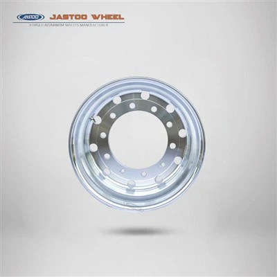 22,5 × 13 inci truk mesin forged roda aluminium