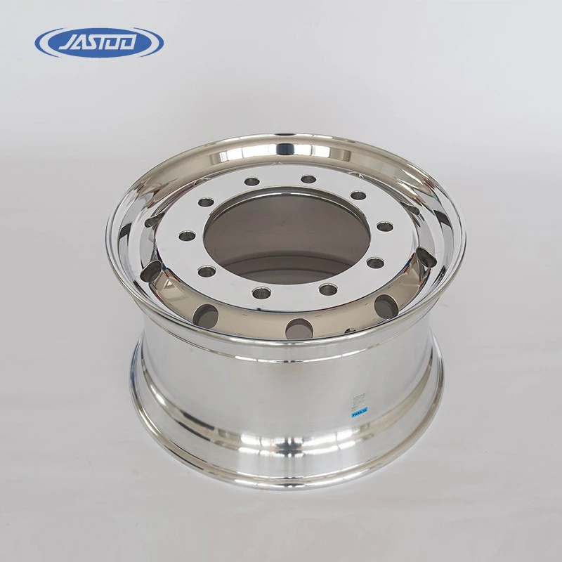 Polished 22.5 Aluminum Semi Trailer Wheels